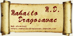 Mahailo Dragosavac vizit kartica